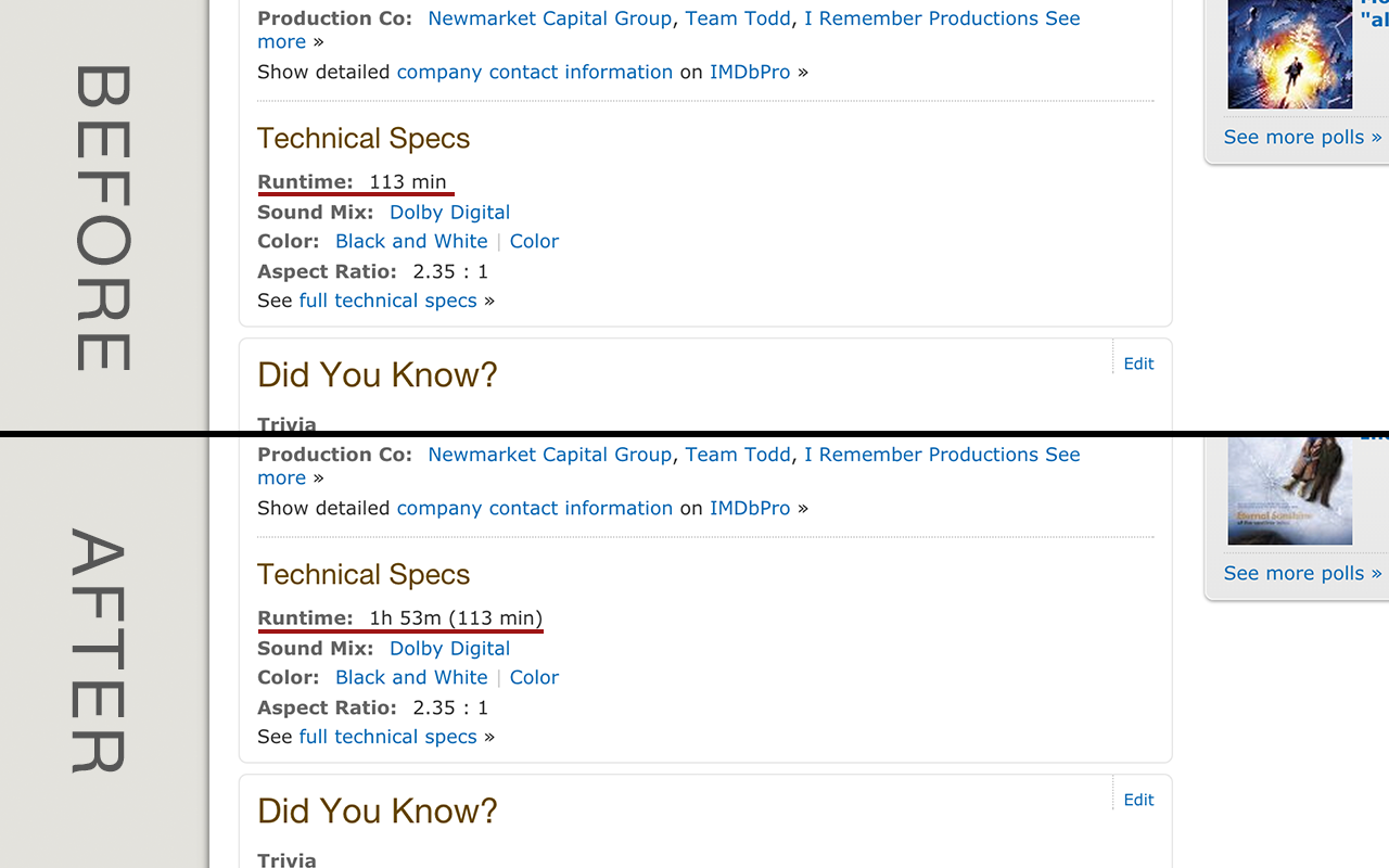 IMDb Runtime截图1