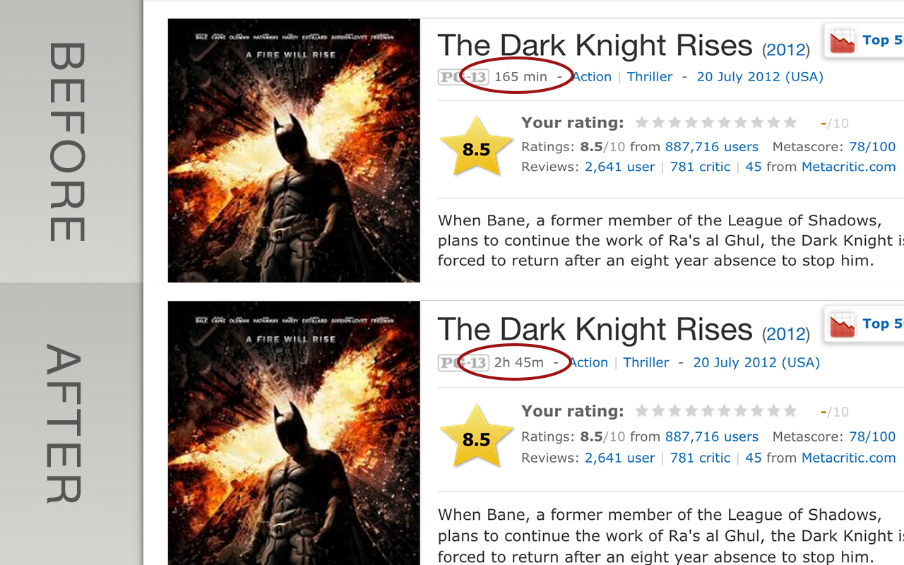 IMDb Runtime截图2