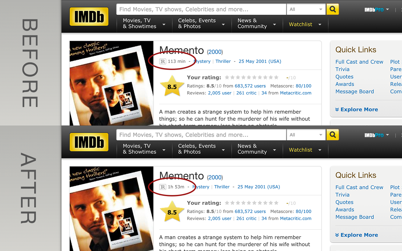 IMDb Runtime截图3