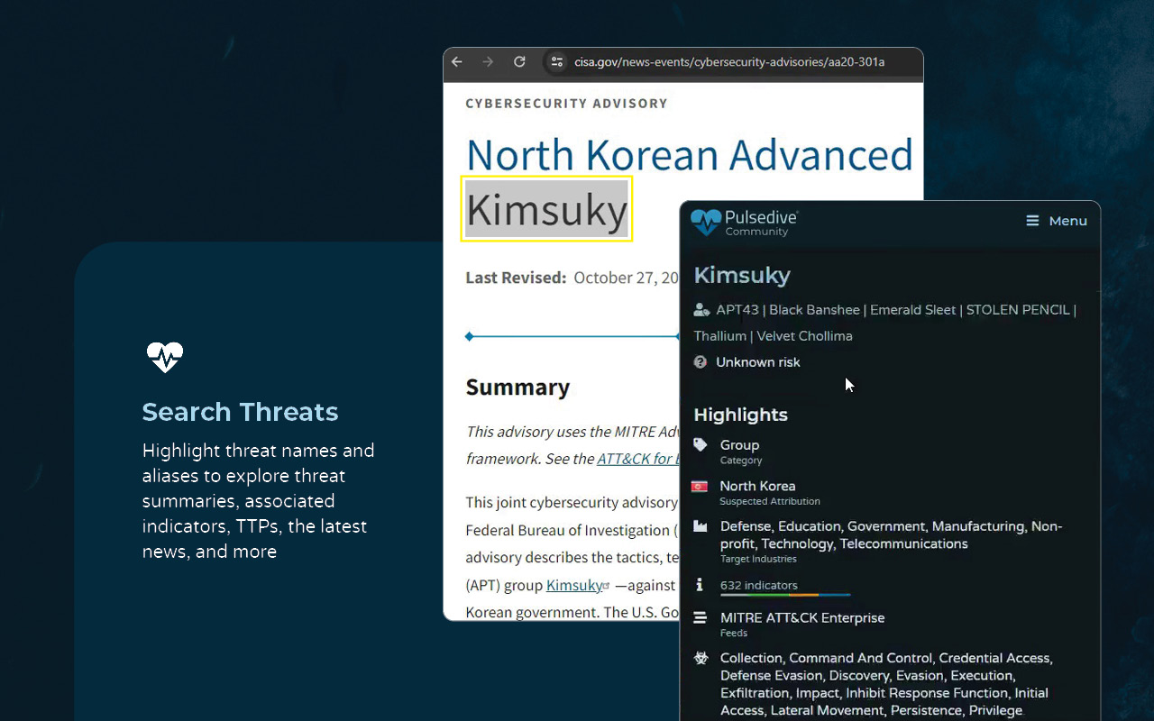 Pulsedive Threat Intelligence截图5