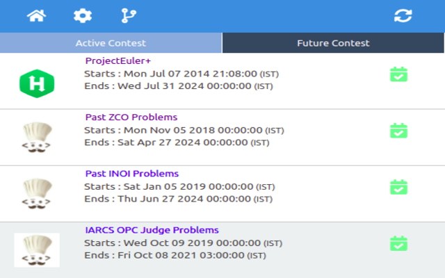 Competitive's Calender截图1