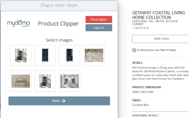 Mydoma Studio NEXT Product Clipper截图2