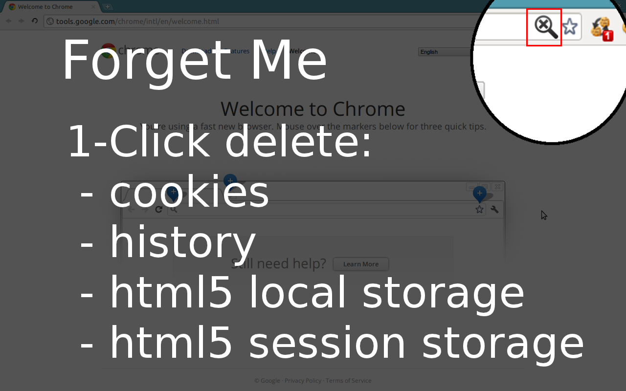 Forget Me - Clean History, Cookies & more截图3