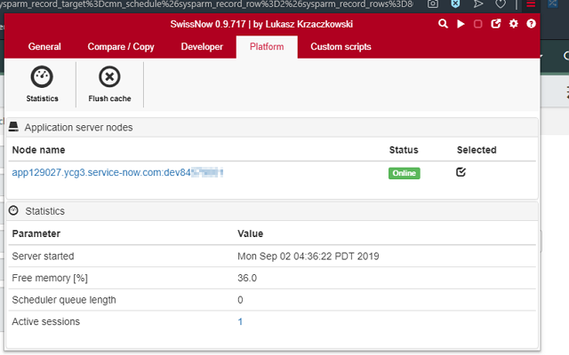 SwissNow OnPrem - ServiceNOW toolbox截图1