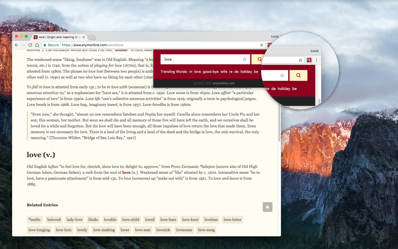Etymonline截图1