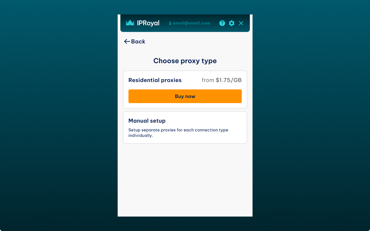 IPRoyal Proxy Manager截图4