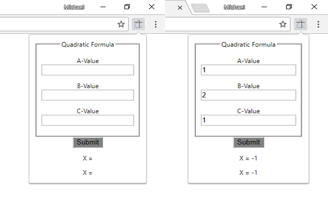 Quadratic Equation Calculator截图2