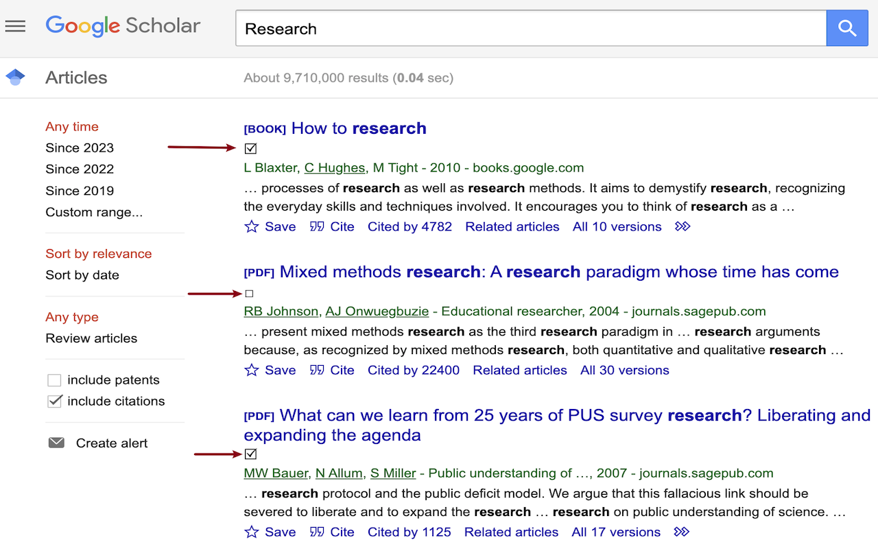 Mark Google Scholar Papers as Read截图1