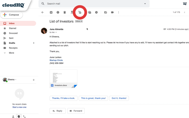 Save Emails to Drive by cloudHQ截图3