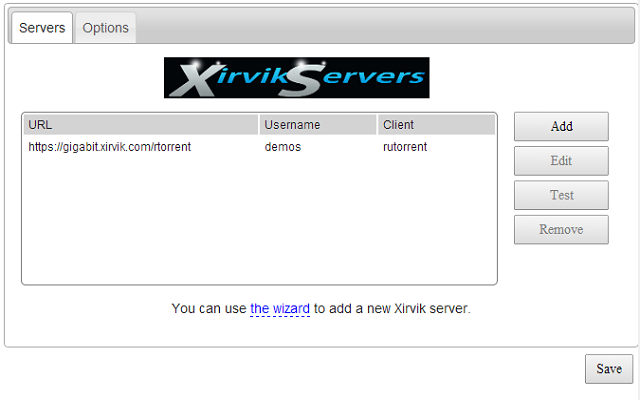 Xirvik .torrent to seedbox uploader截图3
