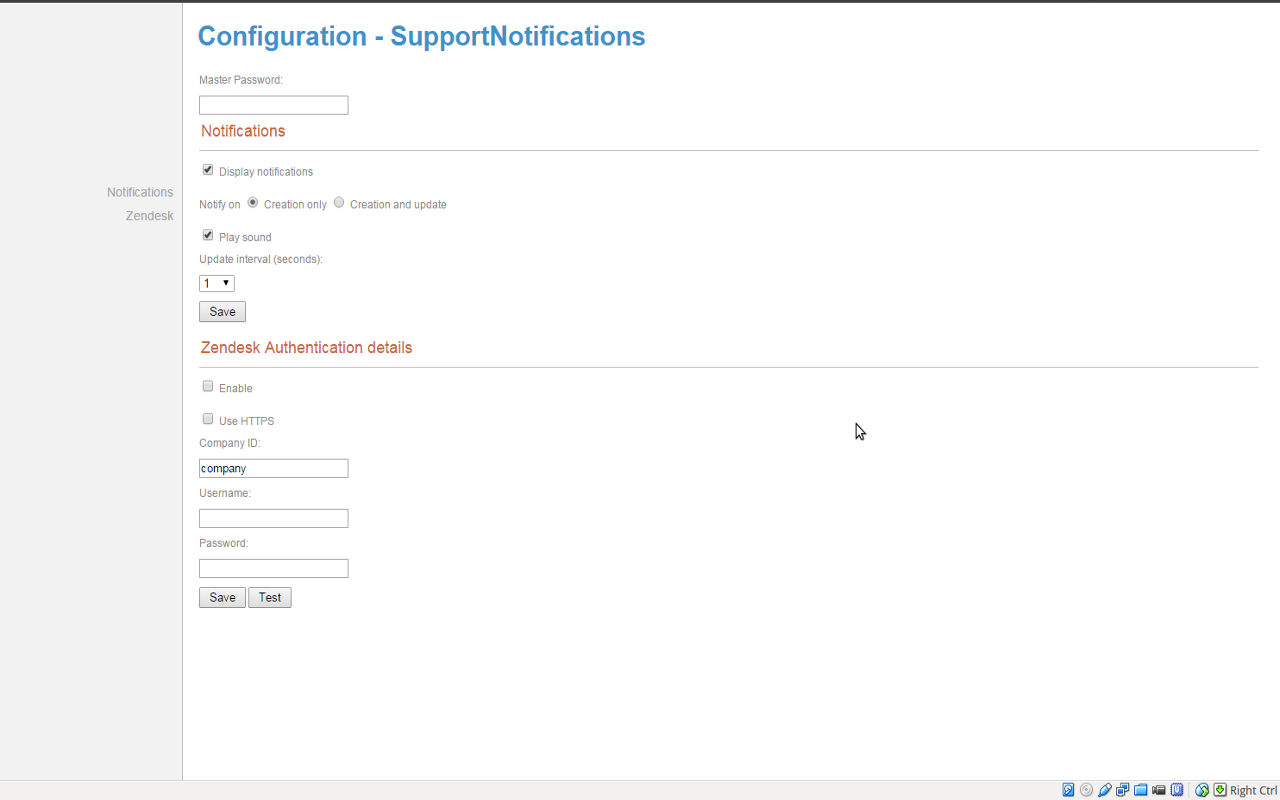 ZendeskSupportNotifications截图1