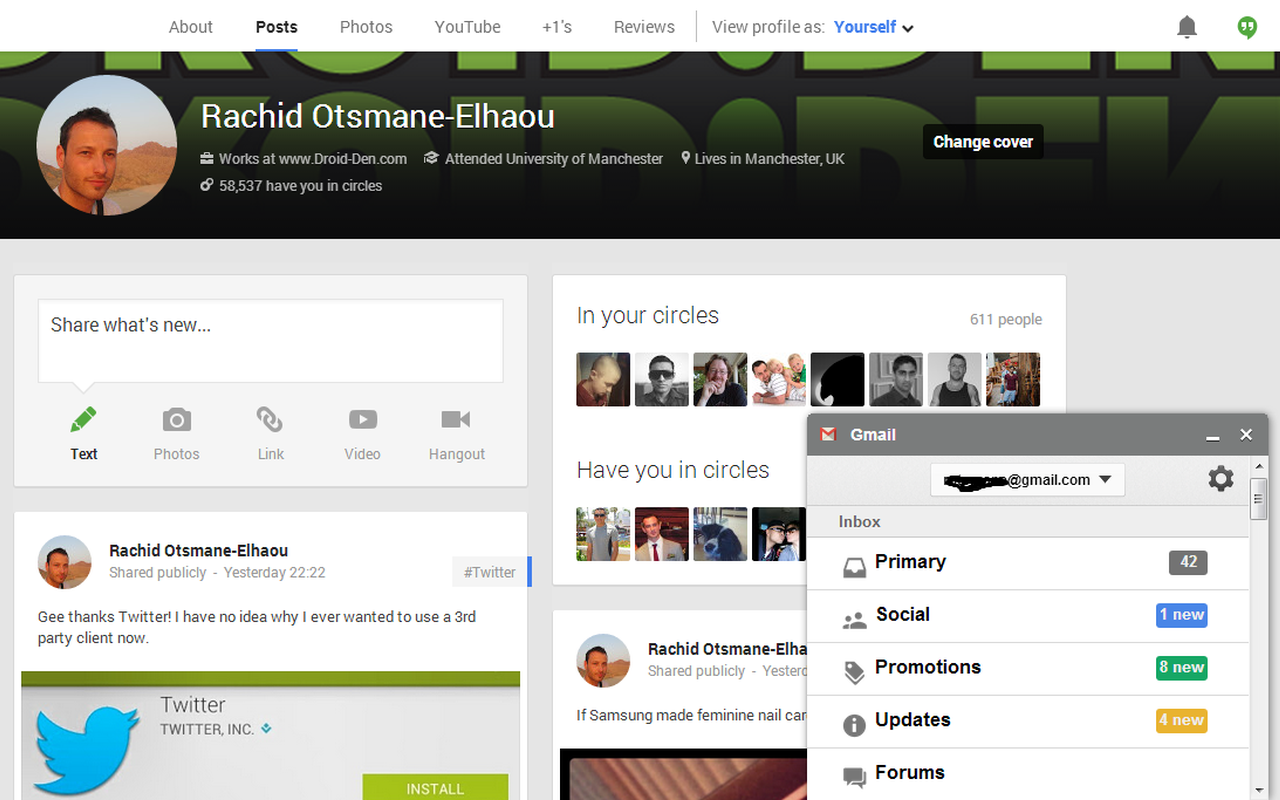 Panel Extension For Gmail截图2