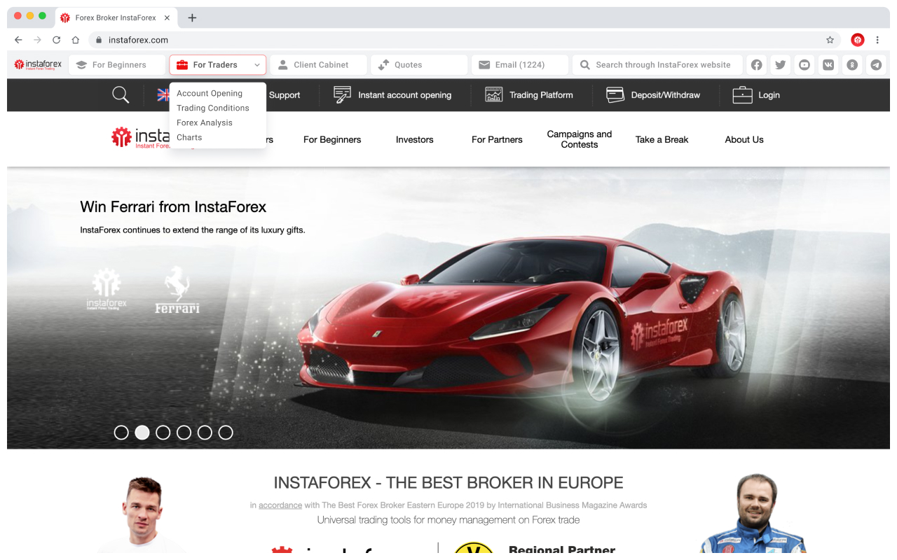 InstaForex Toolbar截图4