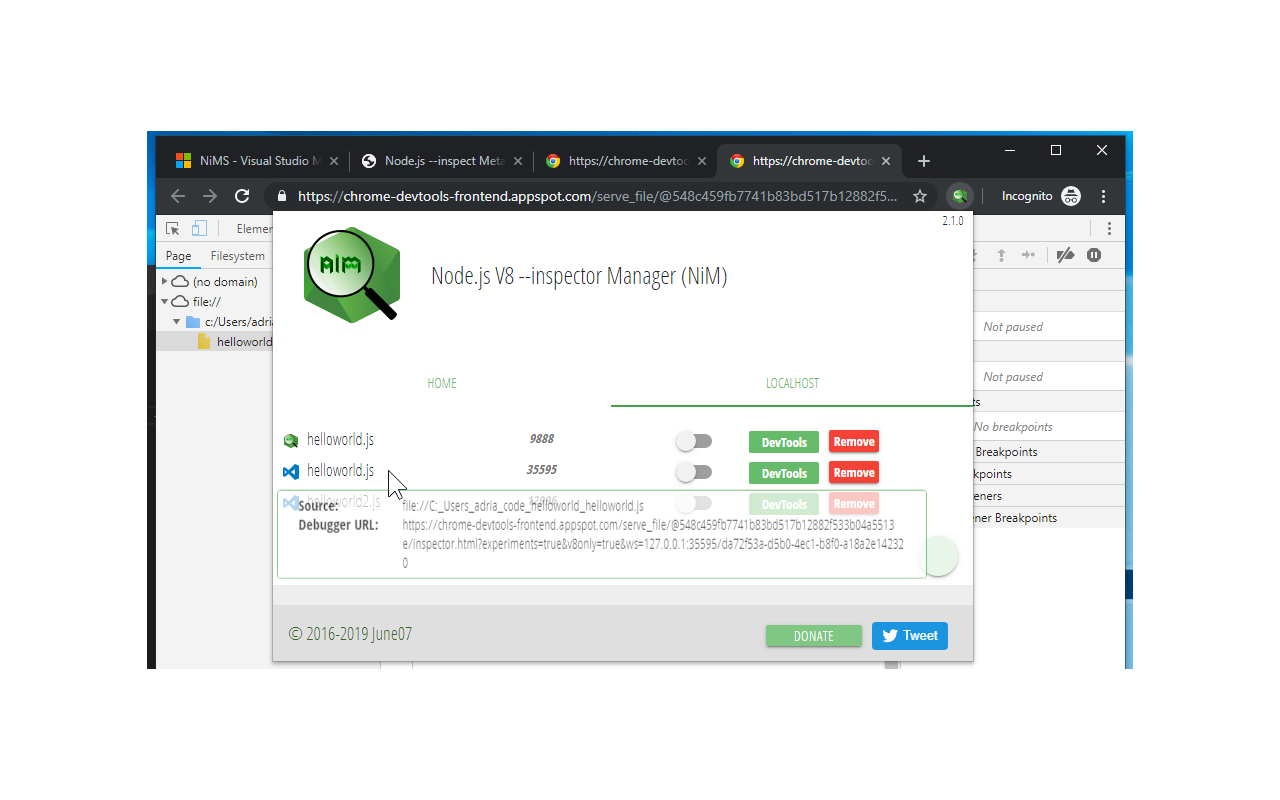 NIM(Node.js 调试管理工具)截图4