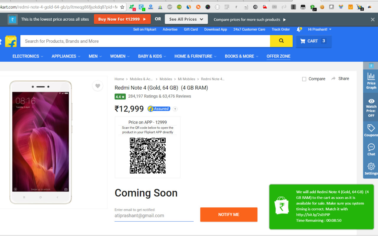 Buyhatke Auto Cart截图3