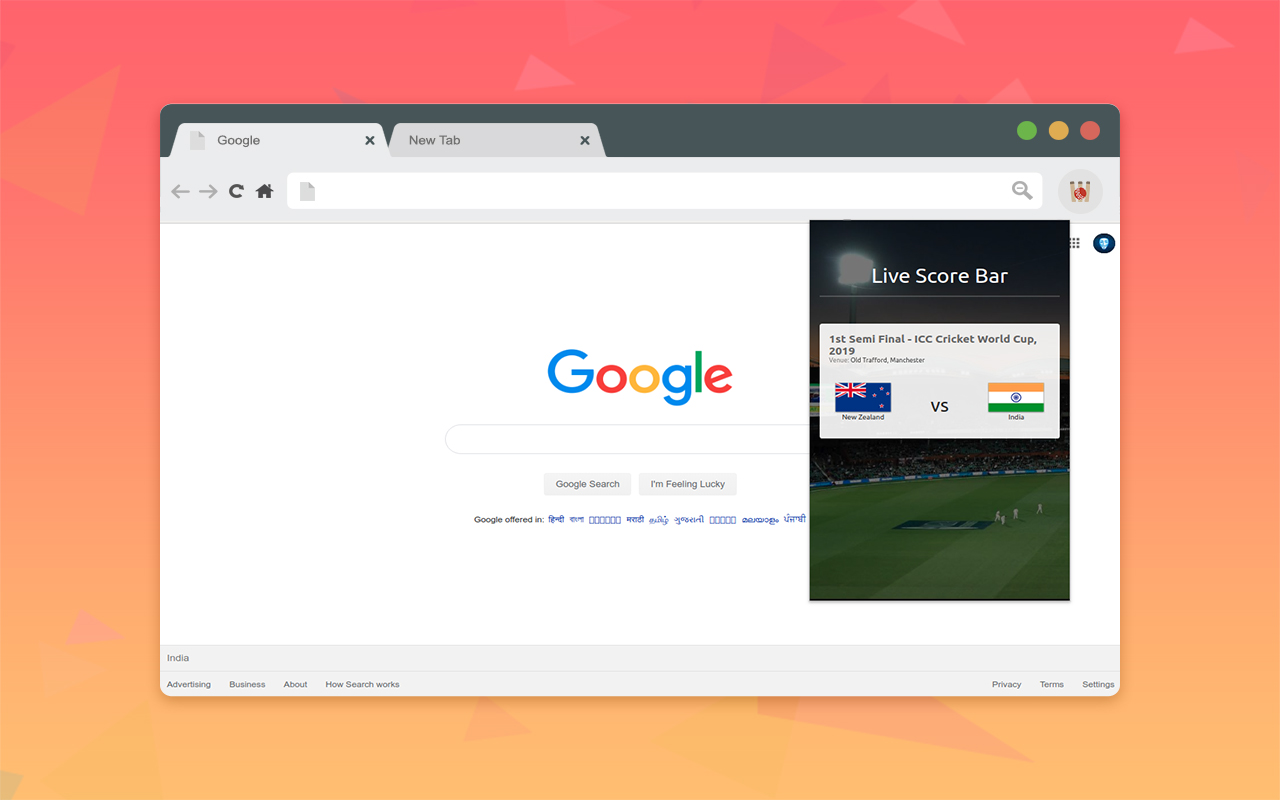 Live Cricket Score Bar截图3