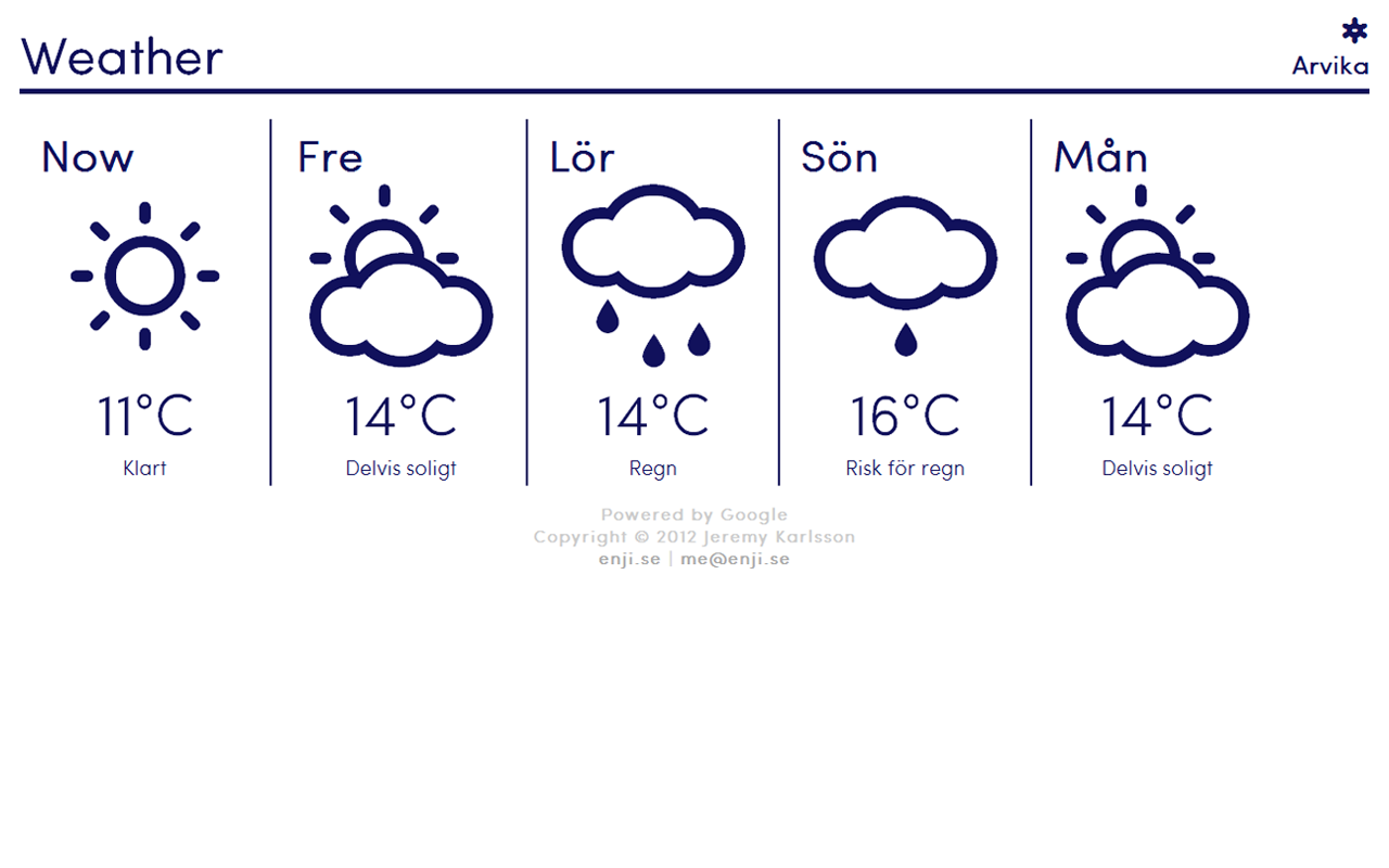 Simple Weather截图3