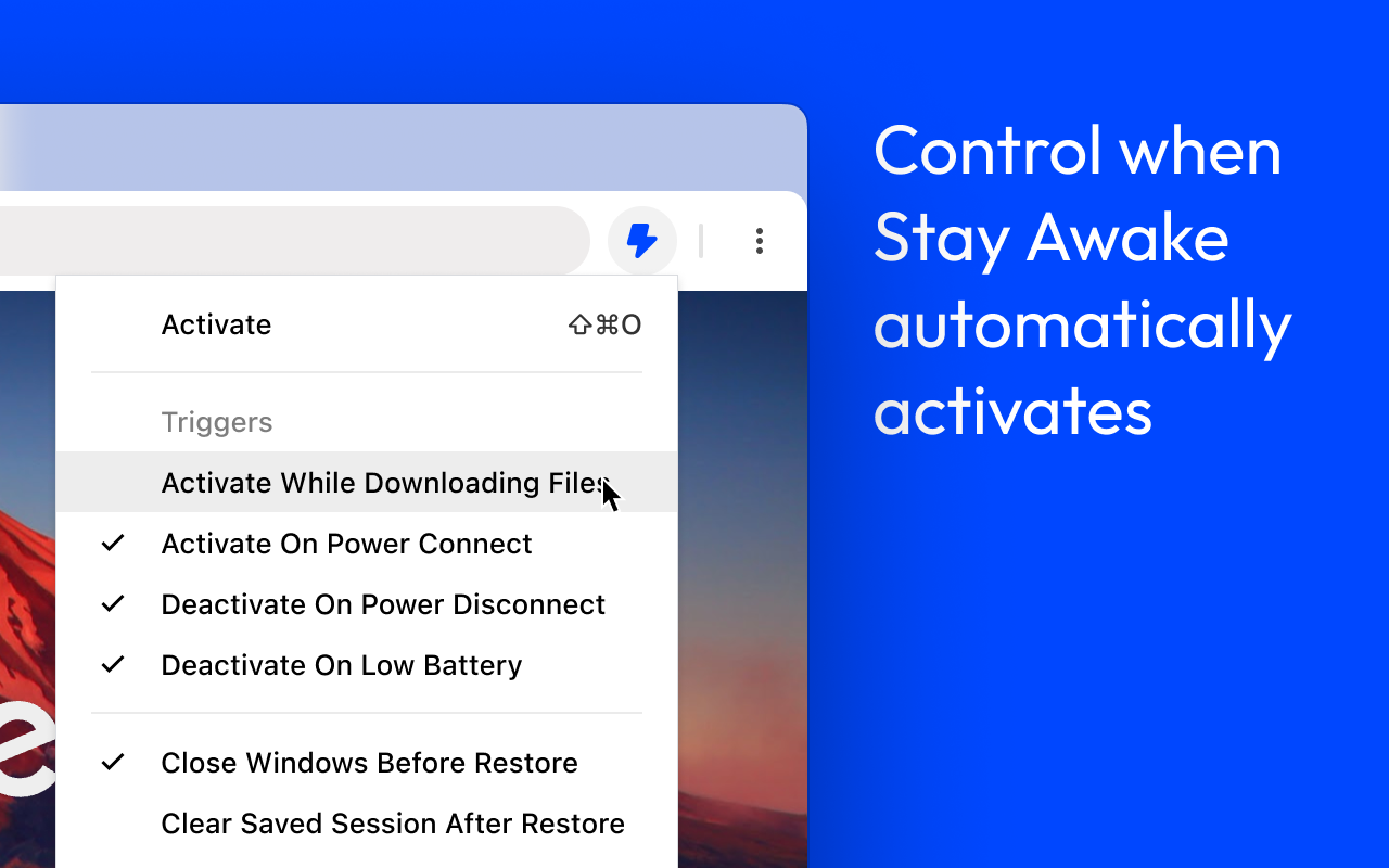 Stay Awake: Keep Your Computer Awake截图1