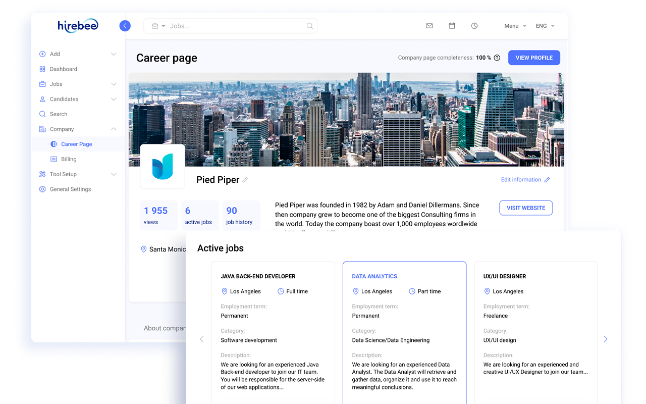 Hirebee截图2