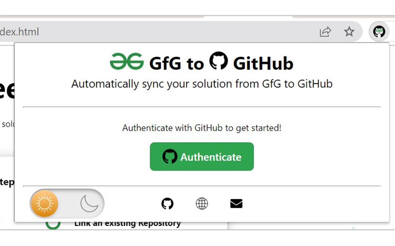 GfG to GitHub截图1