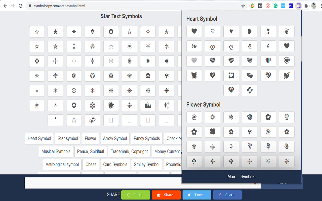 Text Symbols截图2