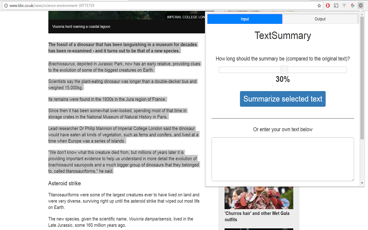 TextSummary截图2
