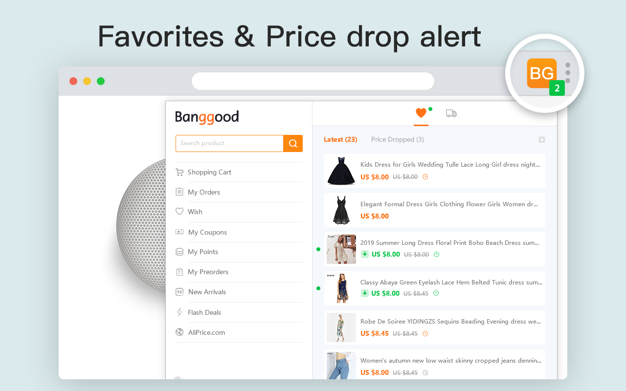 Banggood Price Tracker截图1