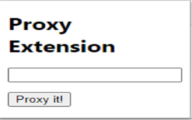 Proxy Extension截图1