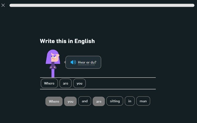 Duolingo Dark Mode截图2