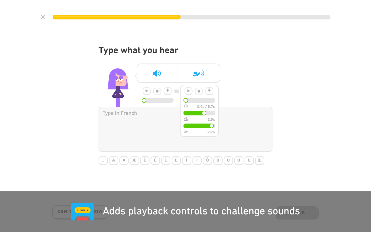 Duolingo TTS Controls截图3