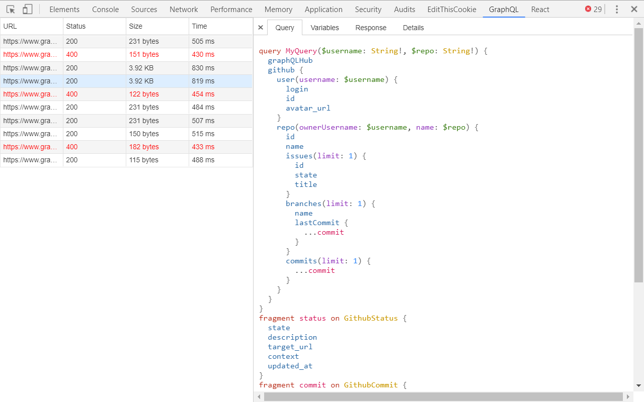 GraphQL developer tools截图2