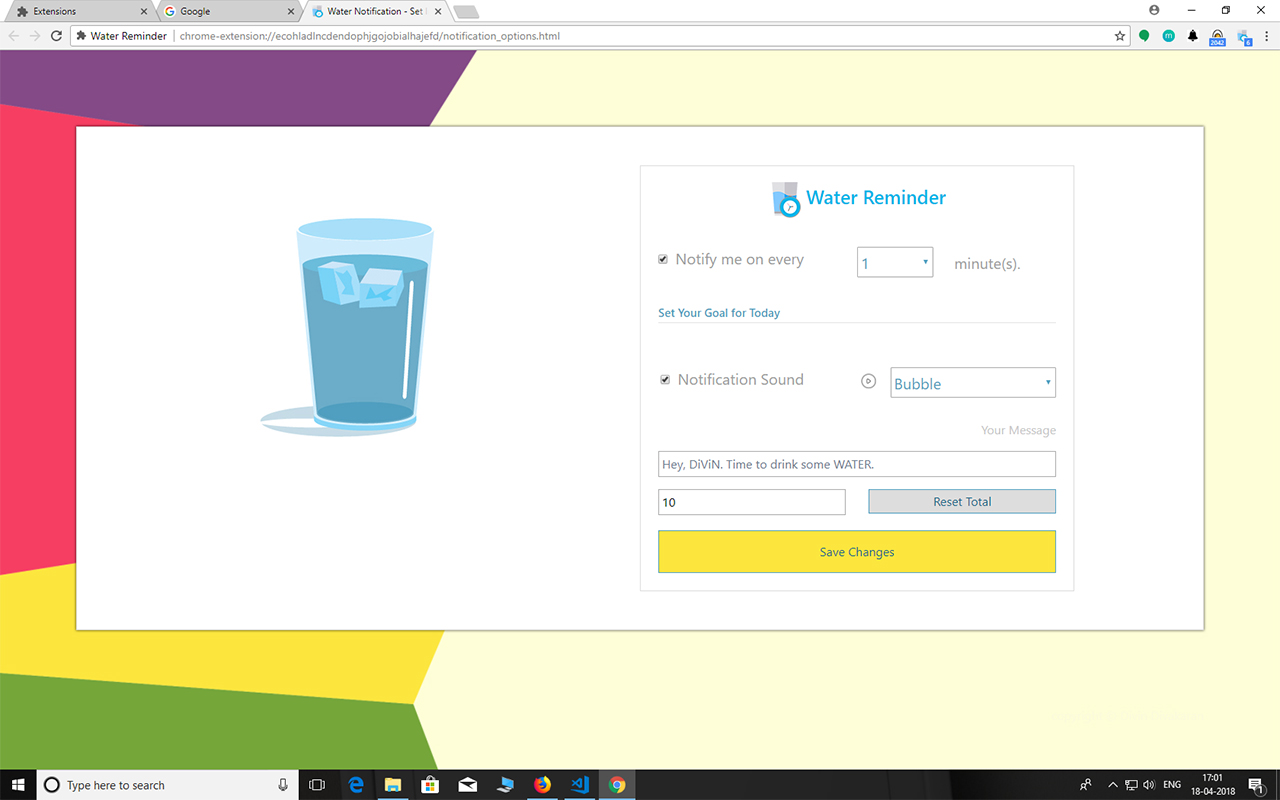 Water Reminder截图1