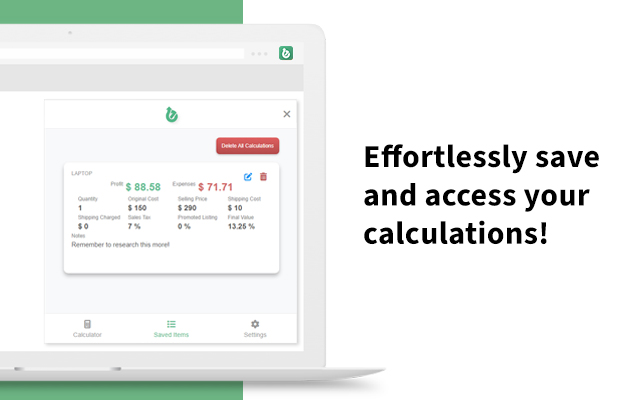 eBit: Your eBay Profit Calculator截图4