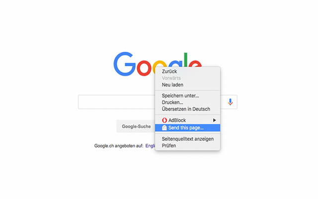 Send Page截图2