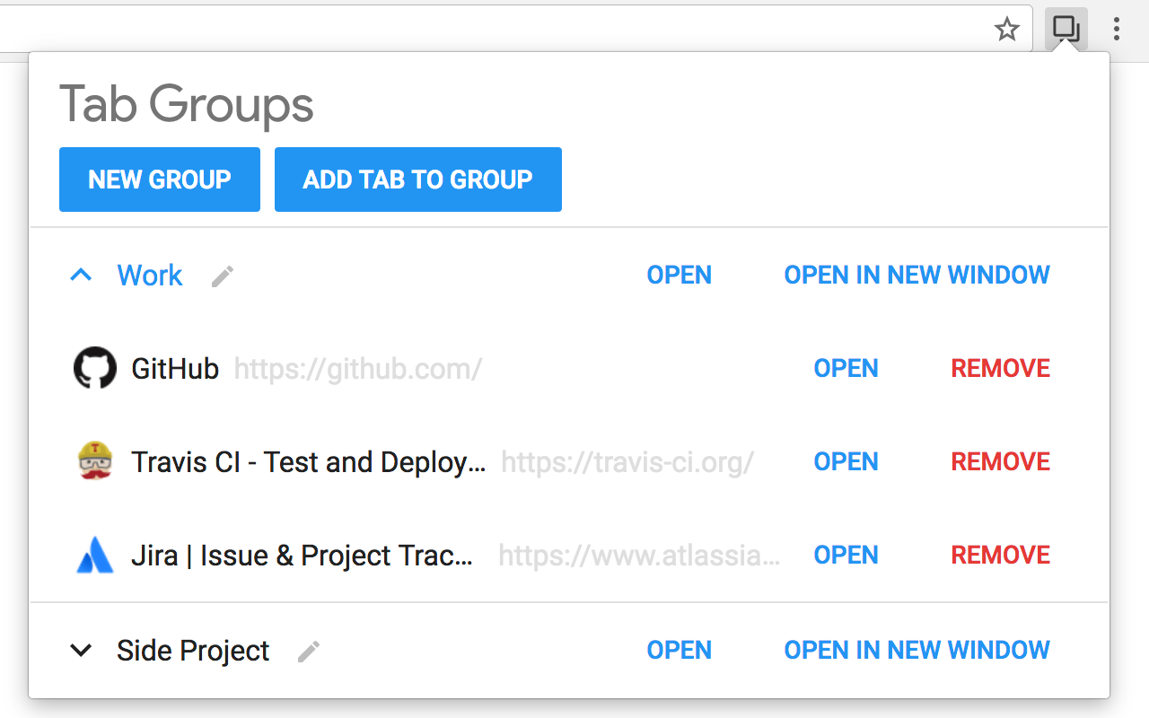 Tab Groups截图2