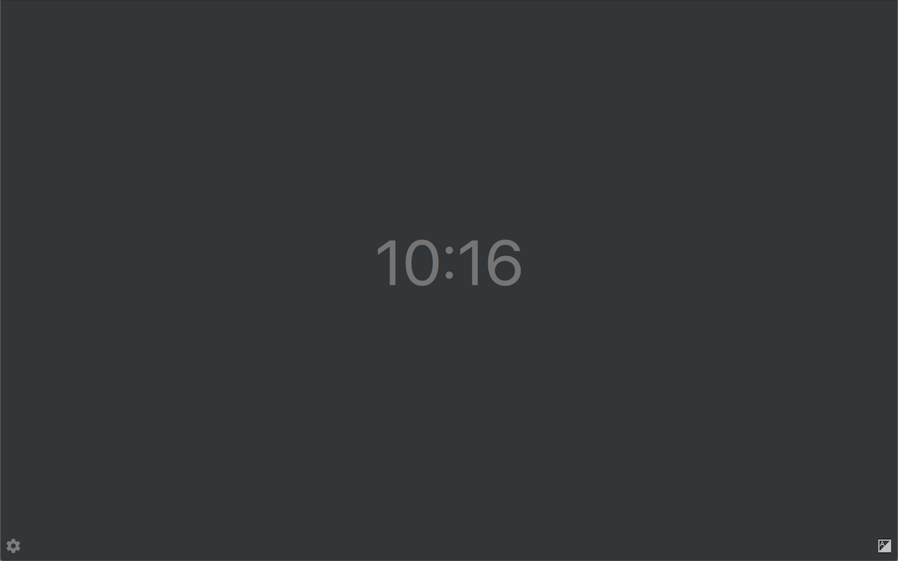 Pastel New Tab with a clock截图1