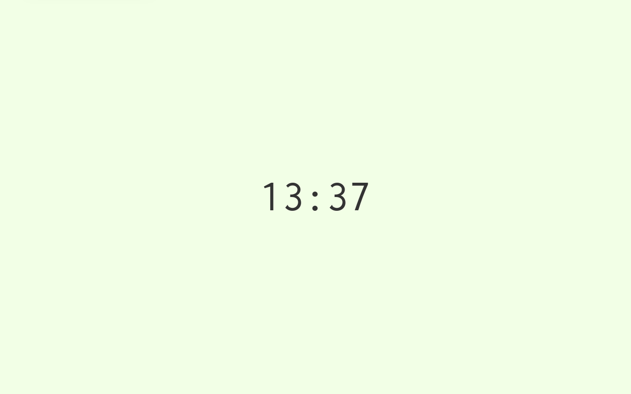 Pastel New Tab with a clock截图3