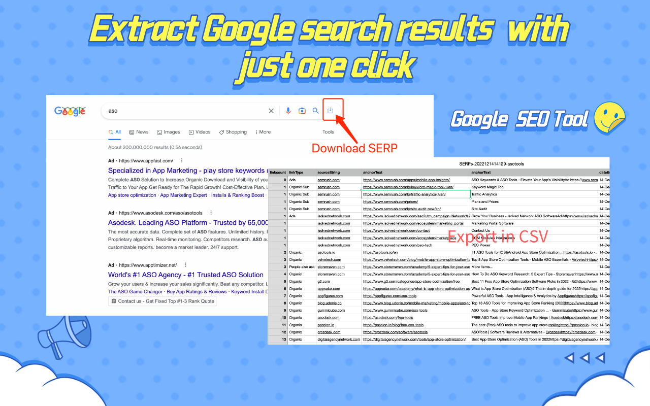 Google SERP Checker Tool & serp stat API截图1
