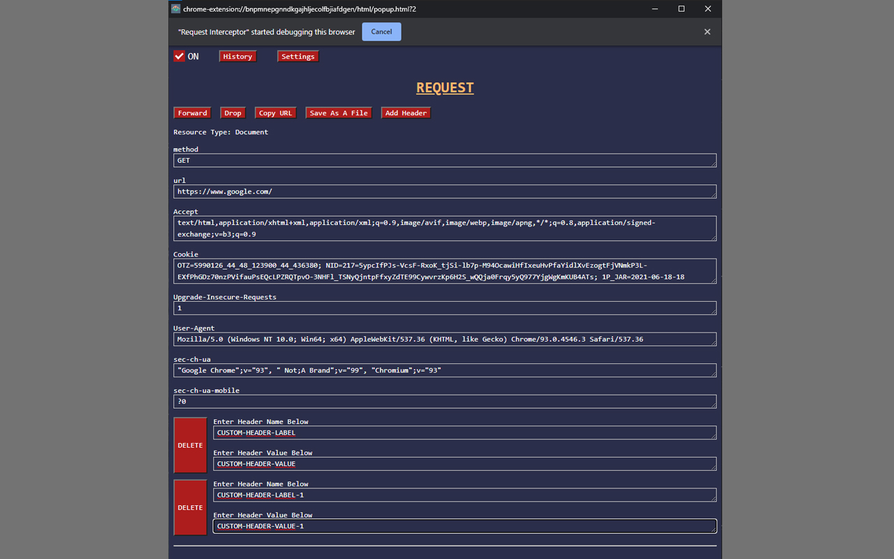 Request Interceptor截图4