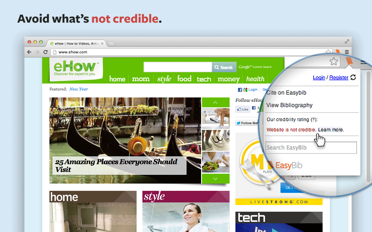 EasyBib Toolbar截图4