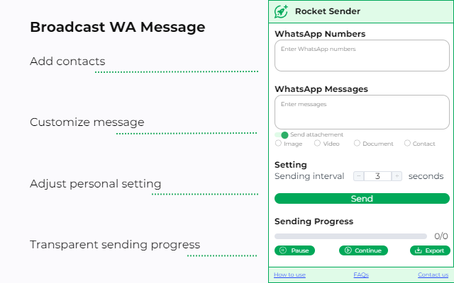 Rocket Sender截图1