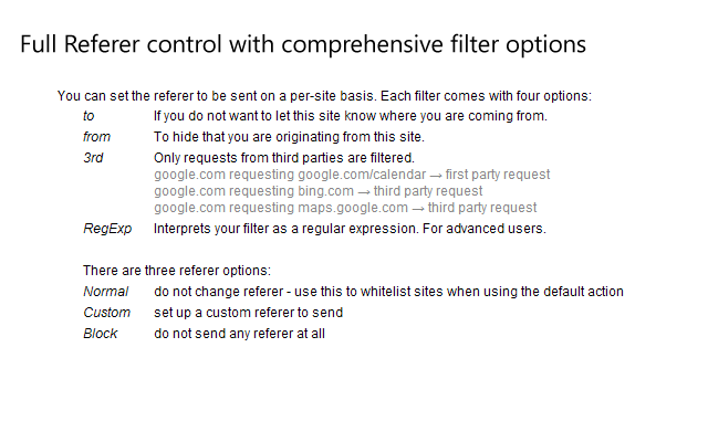 Referer Control截图4