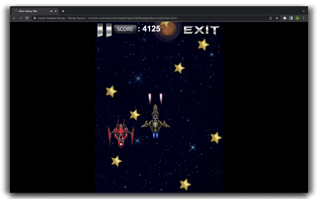 Alien Galaxy War Shooting Game截图2