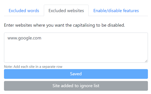 Auto Capitalise Sentence截图1