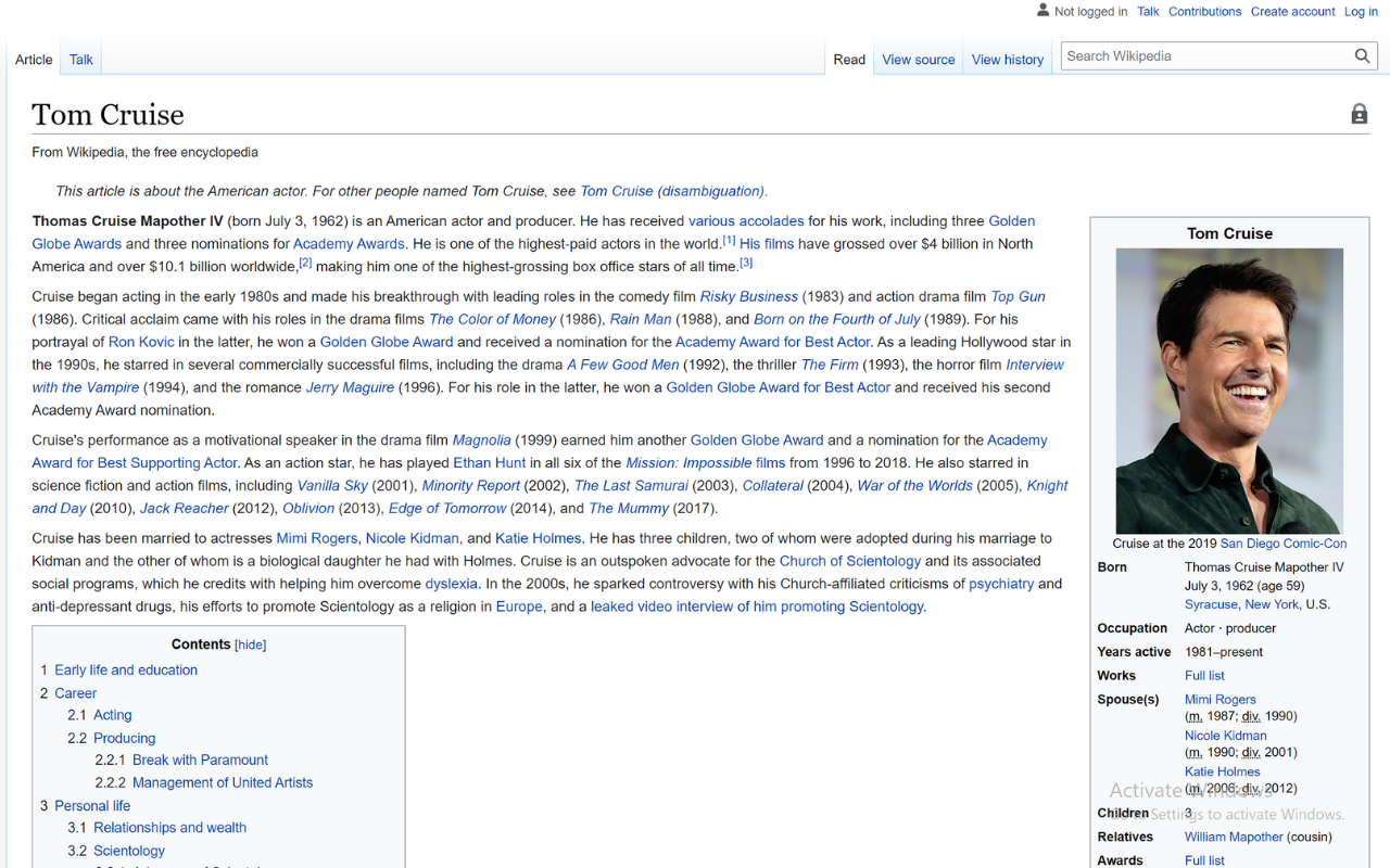 Wikipedia: Dark Mode截图3