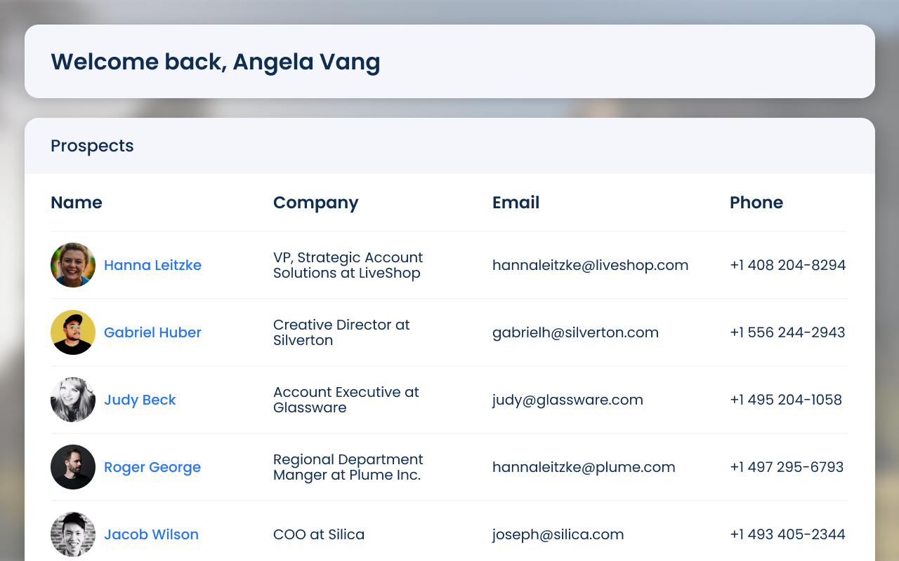 Kloser - Find B2B Contact info with one click截图3