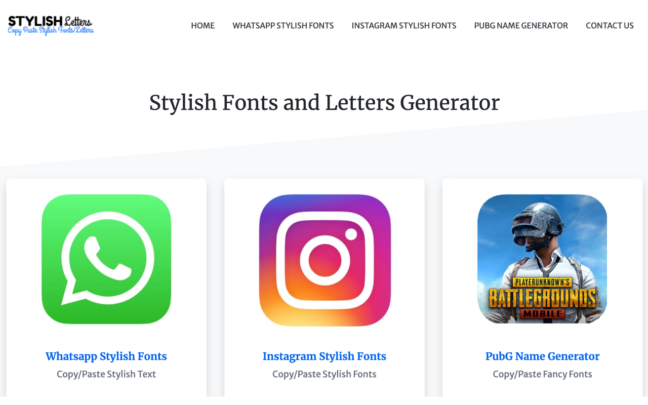 Stylish Fonts Generator(𝓒𝓸𝓹𝔂/𝓟𝓪𝓼𝓽𝓮)截图3