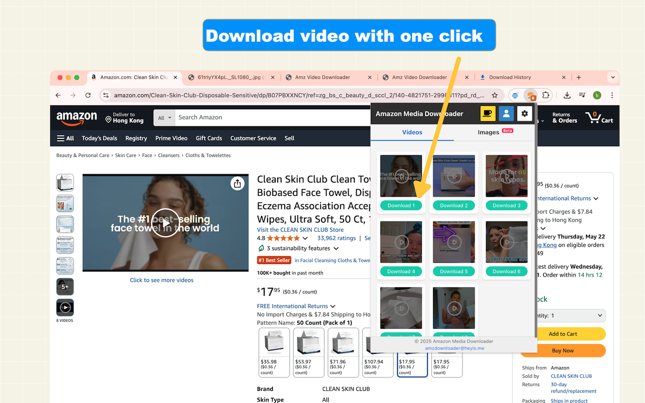Amazon video downloader截图3