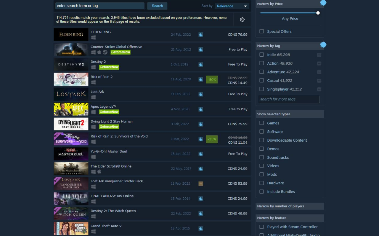 Show GeForce Now on Steam截图2