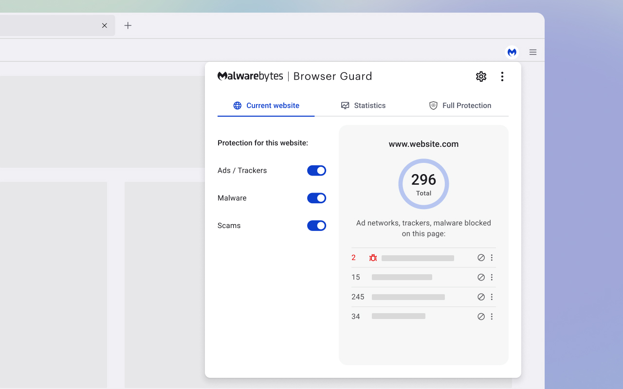 Malwarebytes Browser Guard截图3
